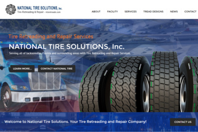 National Tire Solutions - SEO Jacksonville, Web Design Jacksonville