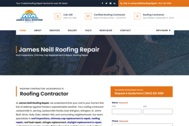 James Neill Roofing Repair